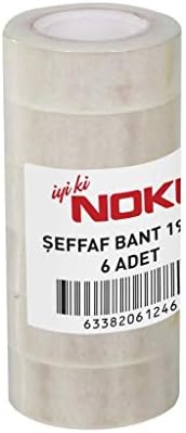 Alternative view of Şeffaf Bant 19Mmx33M 6'Lı