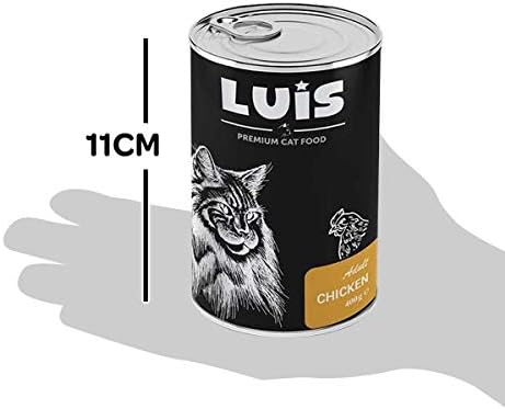 Alternative view of Luis Parça Tavuk Etli Soslu Kedi Konservesi 400 GR x 12 Adet
