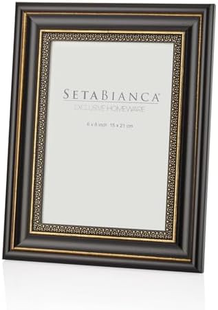Alternative view of setabianca FRAME BLACK GOLD LACE 13 * 18 CM
