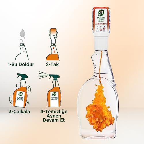 Alternative view of Cif Power & Konsantre Mutfak Yüzey Temizleyici Leke Çıkarıcı Yağ Çözücü 70 ml