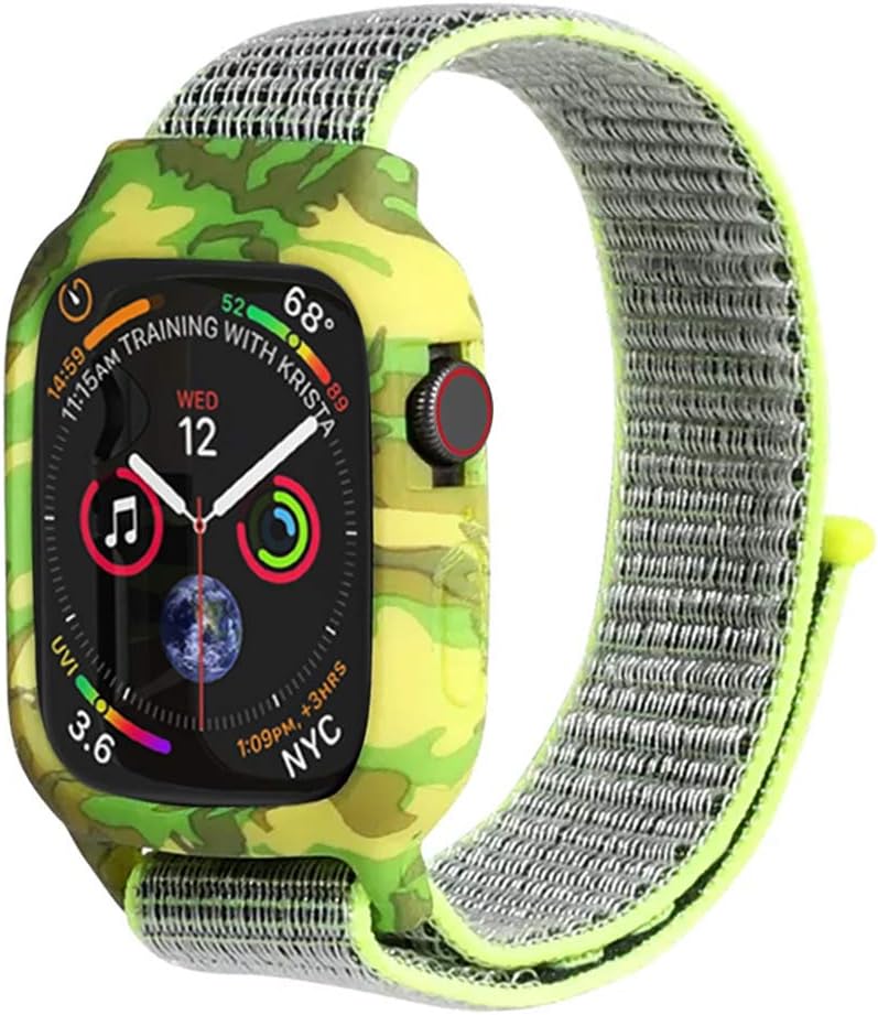 Series 5 44mm Kordon Camouflage Armor Pro Sarı