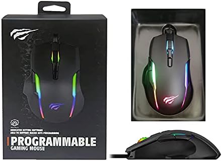 Alternative view of Gamenote MS1012A Kablolu RGB Gaming Mouse - Siyah