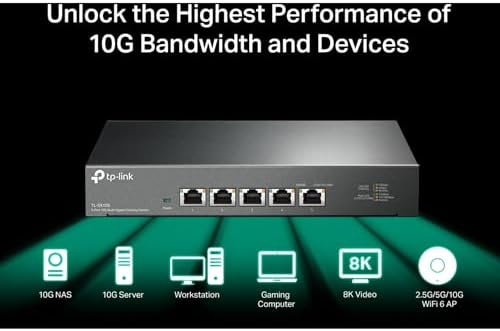 TL-SX105, 5-Port 10G Desktop Switch