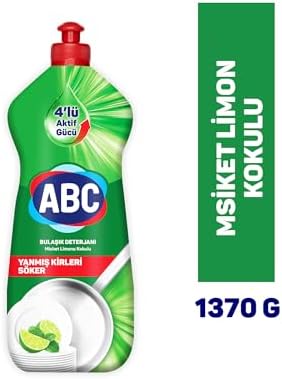 Alternative view of ABC DETERJAN Bulaşık Deterjanı Limonu 1370 Gr