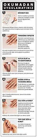 ARTİKEL Uğur Böceği Tırnak Dövmesi, Tırnak Tattoo, Nail Art, Tırnak