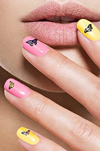 Alternative view of ARTİKEL Kelebek Tırnak Dövmesi, Tırnak Tattoo, Nail Art, Tırnak