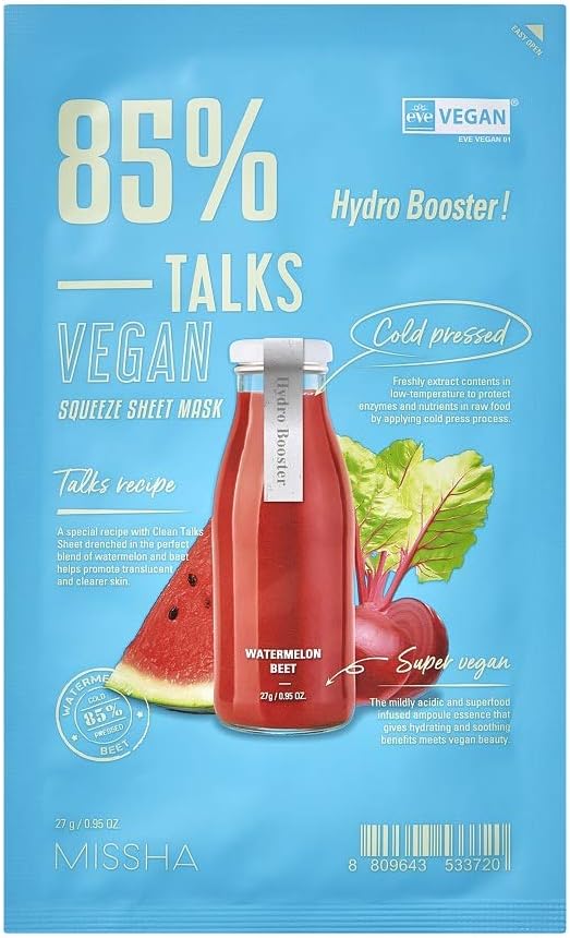 Talks Vegan Nemlendirici Yaprak Maske 25ml