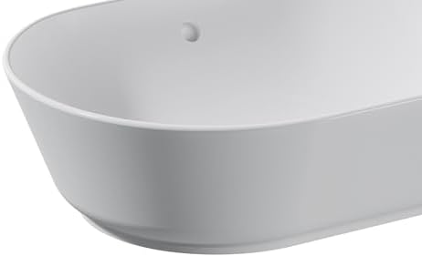 Geo 7427B003-0012 Oval Çanak Lavabo, 55 cm, Beyaz