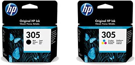 HP-HP Orijinal 305 & Üç Renkli Mürekkep Kartuşu, Çoklu, 3YM61AE, 3YM60AE