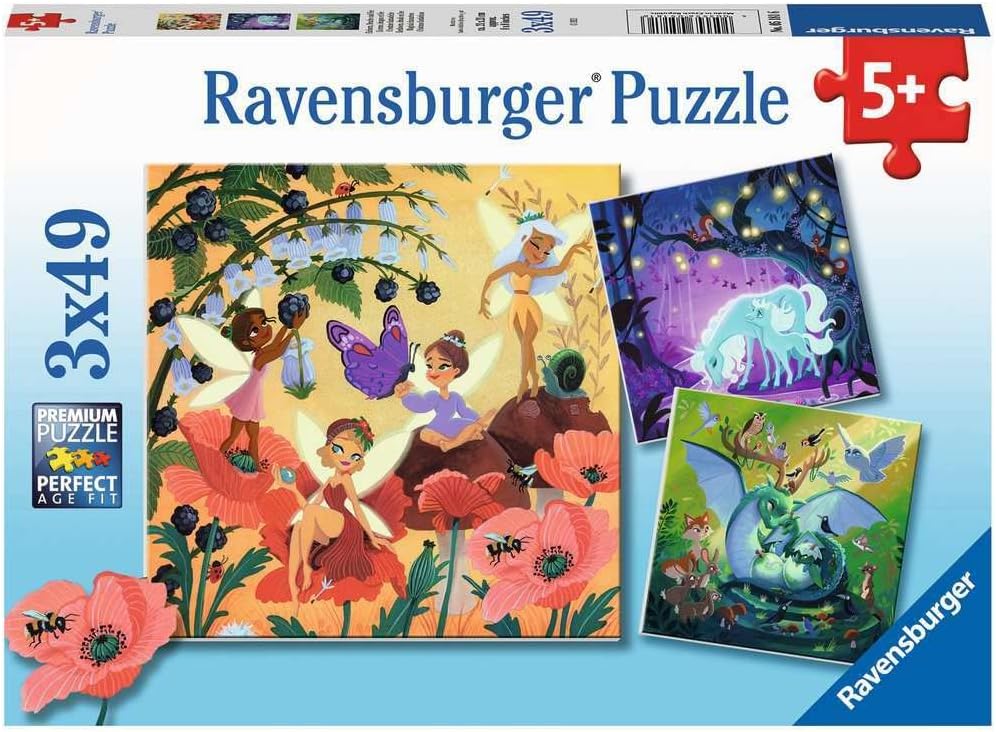 Alternative view of 51816 Büyülü Karakterler Puzzle, 3x49 Parça