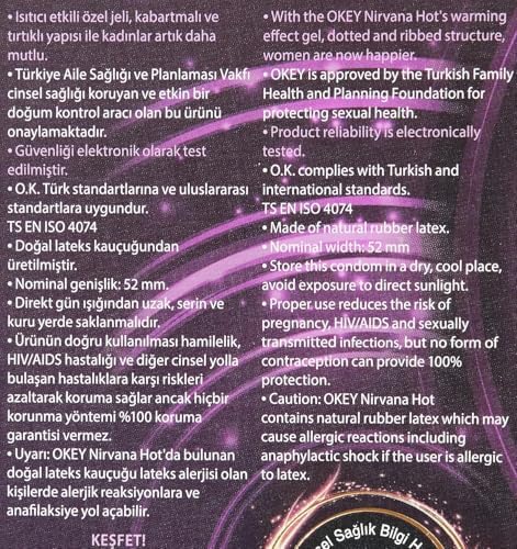 Alternative view of Nirvana Hot Prezervatif 10 Adet