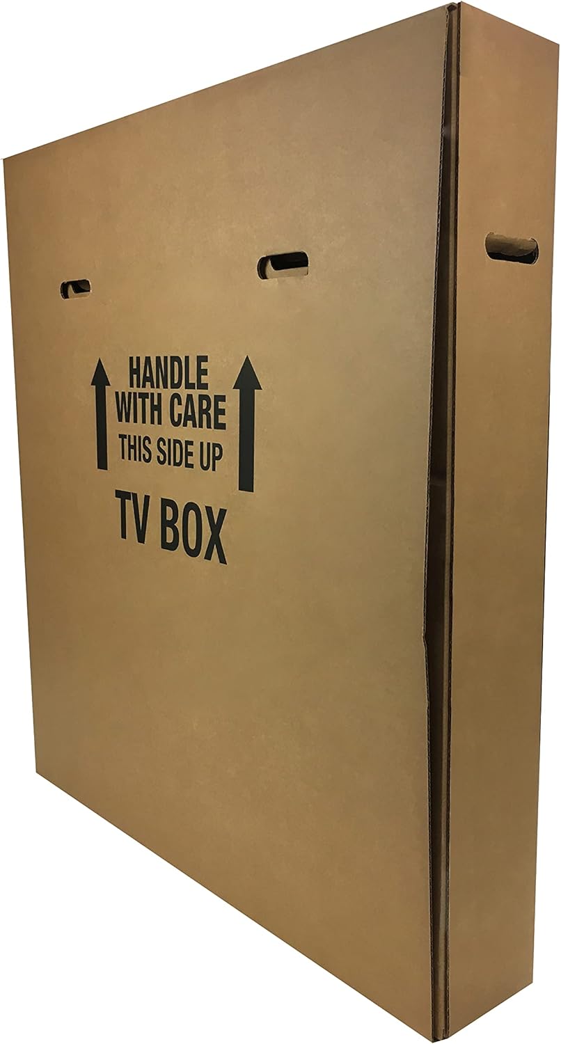 uBoxes TV Taşıma Kutusu 177,8 cm Ayarlanabilir Kutuya Uyar