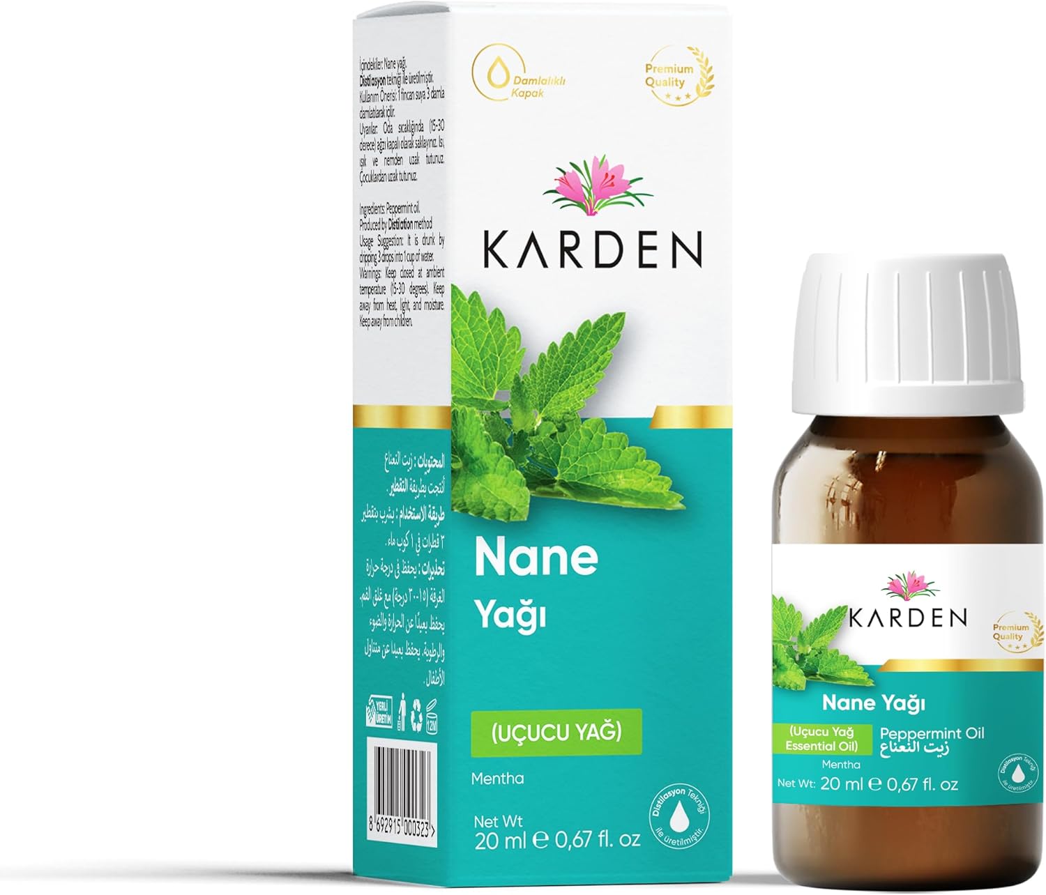 Aktar Diyarı Nane Yağı 20ml Karden