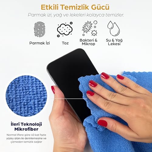 Alternative view of LCD Ekran Temizleme Seti – 250 ml Sprey + Özel Mikrofiber Bez | Bilgisayar, Laptop, Tablet, TV, Telefon, Yazıcı, Kamera & Gözlük İçin Antistatik, Çizmez ve Parlatıcı