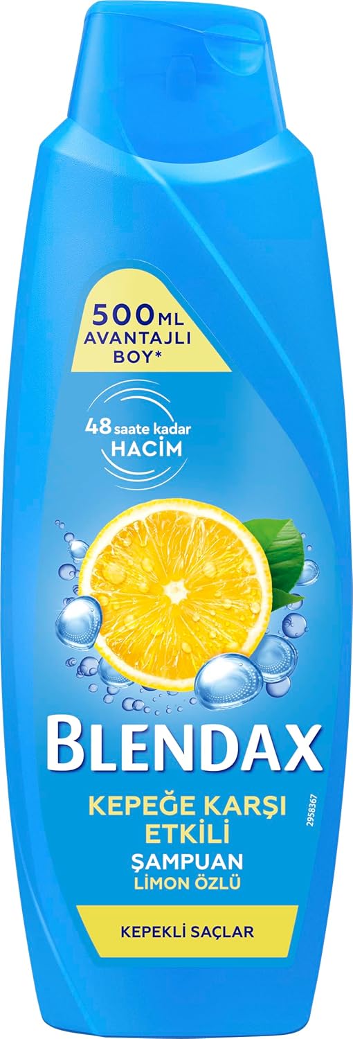 Alternative view of BLENDAX Kepeğe Karşı Etkili Limon Özlü Şampuan, 500 ml