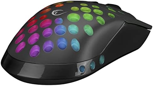 SMX-R66 ROCKET Ultra Hafif Siyah RGB Ledli 12000dpi Gaming Oyuncu Mouse