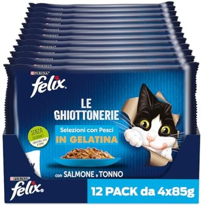 Alternative view of Felix Somonlu Kedi Yaş Maması Avantajlı Paket (48 x 85 gr)