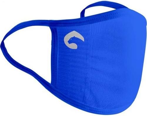 Kulaktan Askılı Yıkanabilir Dikişsiz Bez Maske NEBULA MAVİ L/XL