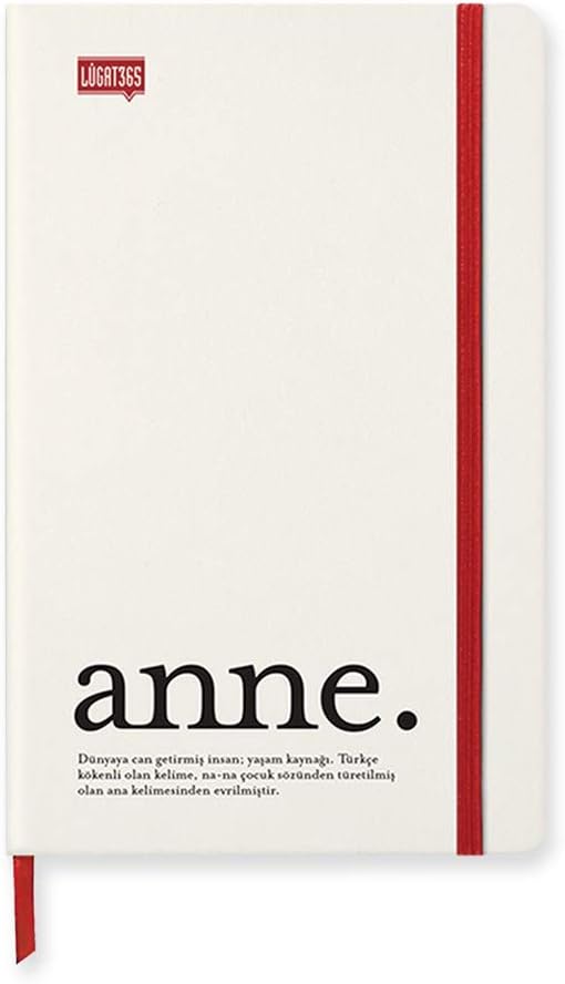 13X21 Çizgili Defter - Anne