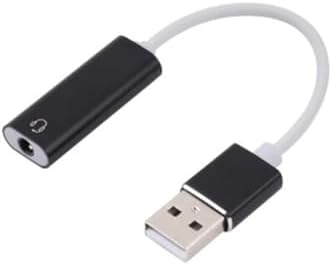 Alternative view of USB den Mikrofonlu Kulaklık Çevirici (USB To 3.5 mm) Playstation Uyumlu Bilgisayar Ses Kartı Kablosu 3.5 mm (Dişi) Girişli Ses Adaptörü 7.1 Dönüştürücü PS3 PS4 PS5 Uyumlu (Beyaz)