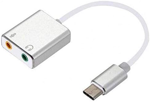 2in1 Type-c den Mikrofon ve Kulaklık Çevirici 7.1 Dönüştürücü