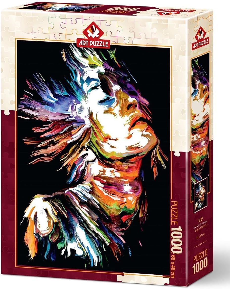 Renklerin Portresi 1000 Parça Puzzle