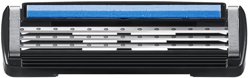 BIC Hybrid 3 4'lü Yedek Tıraş Bıçağı Kartuşu, 3 Teknolojik Titanyum Bıçak, E Vitaminli Geniş Kayganlaştırıcı Band