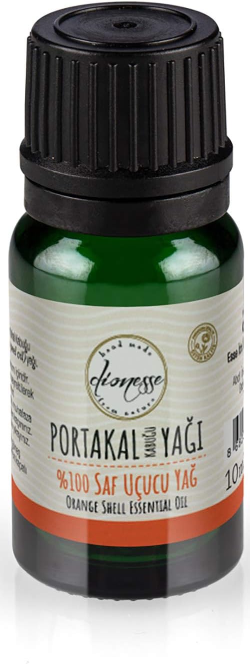 100% Saf Portakal Kabuğu Yağı 10 ml | Enerji Verici ve Arındırıcı Aromaterapi Portakal Yağı