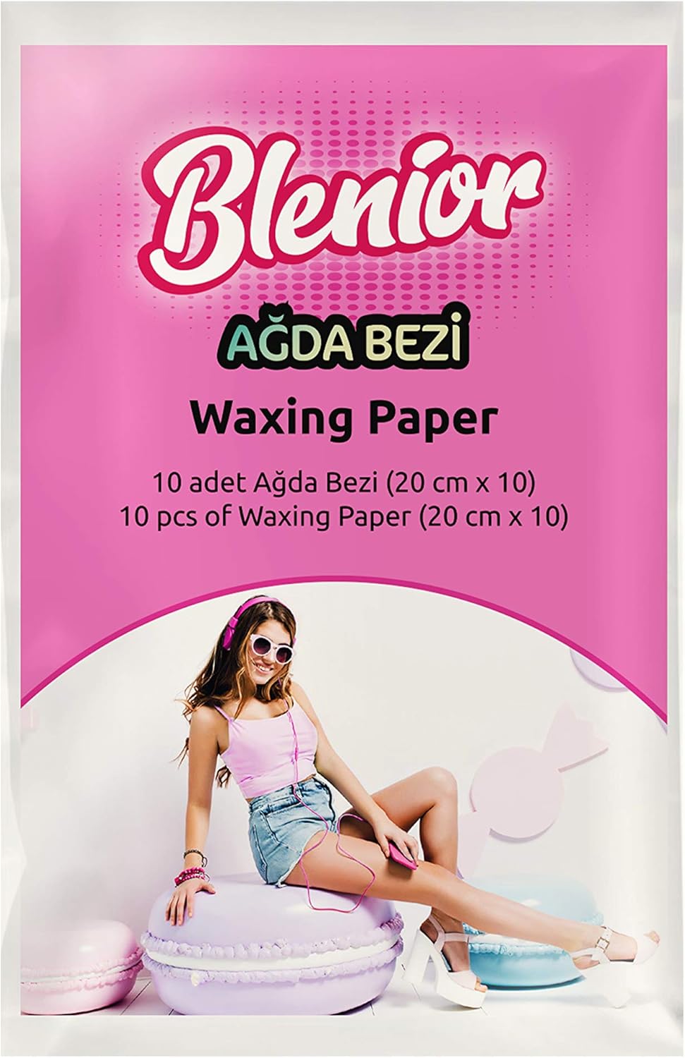 Ağda Bezi 10 Adet (20cmx10)