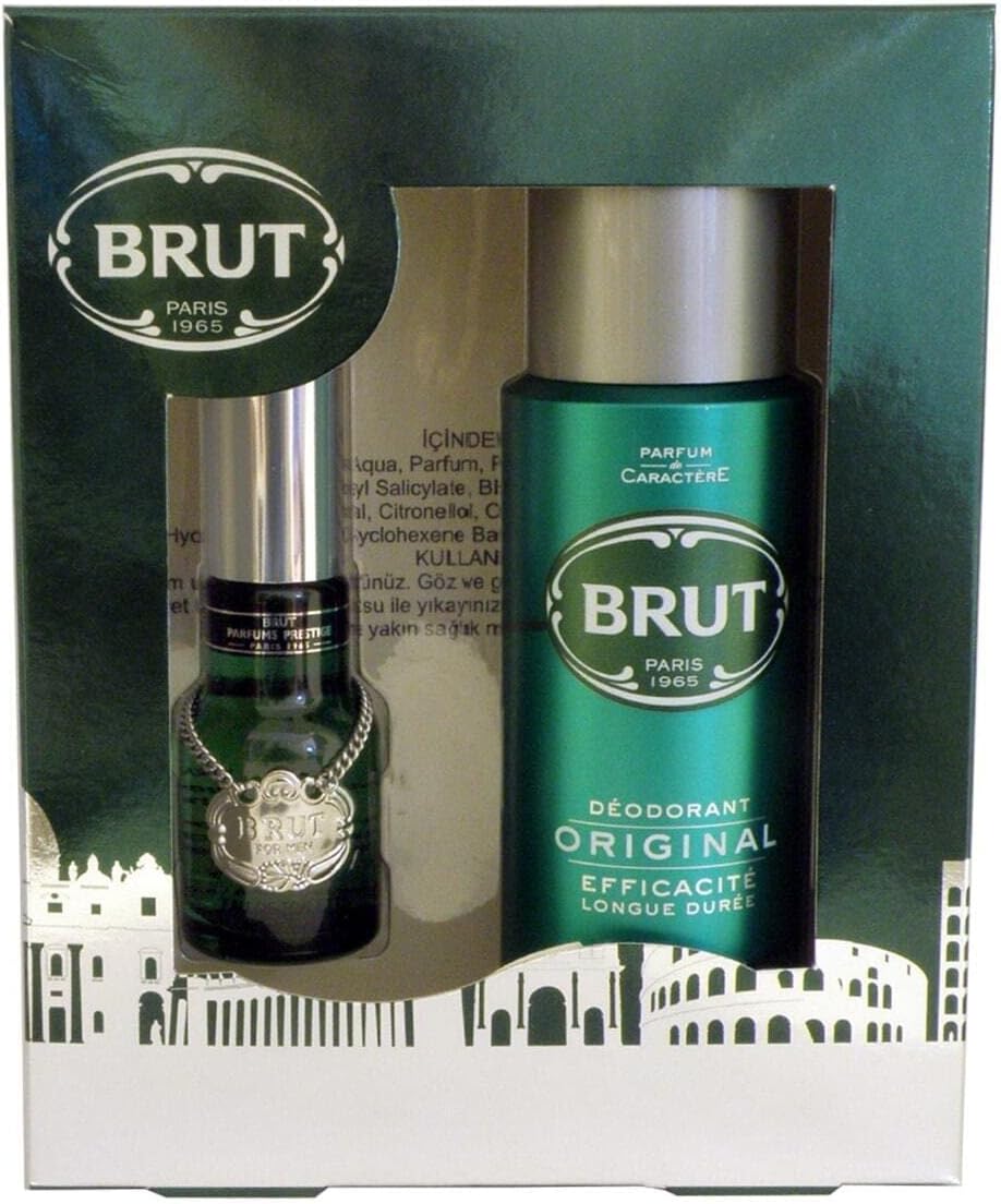 Brut Madalyon Original Edt 30 ml Erkek Parfüm +200 ml Erkek Deodorant Set 8681413202148