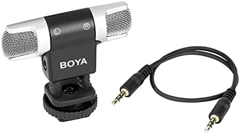 Boya BY-MM3 Çift Kafa Mini Mikrofon