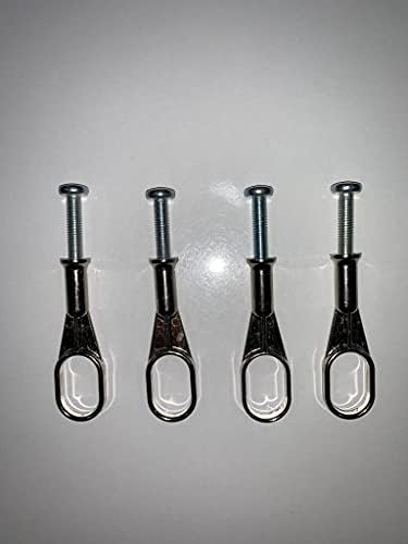 Boru U 4lü Paket Vidalı Dolap Askı Aparatı Tüm Marka Ürünlere Uyumlu