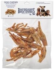 Alternative view of BOSPHORUS Köpek Çiğneme Ödülü, Kurutulmuş Tavuk Ayak, 100 Gram