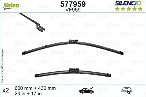 Alternative view of Valeo Silencio Flat Blade Set Silecek Seti BYD Atto 3 EV (2022-), Berlingo (2018-), Combo (2018-), Rifter (2018-), Proace City (2018-) (600+430 MM) 577959