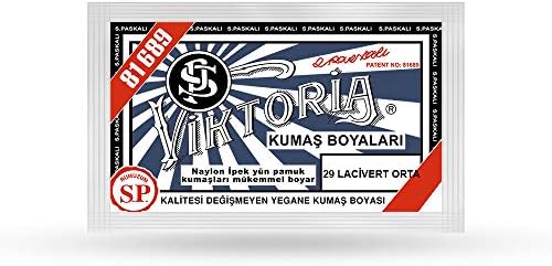 Lacivert Orta Toz Kumaş Boyası