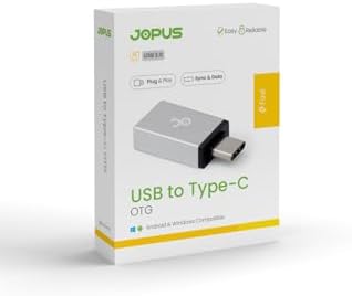 Alternative view of Jopus Type C Mix Mini USB Otg JO-IP04-Gümüş