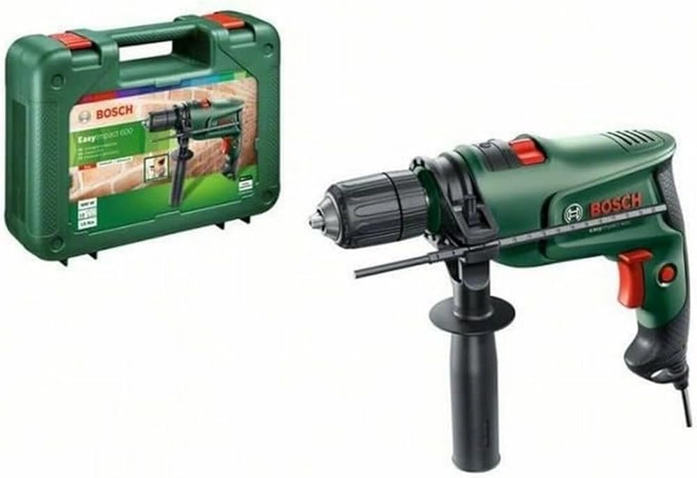 Alternative view of Darbeli Matkap EasyImpact 600, 600 W, Takım Çantası Dahil, Elektronik Hız Kontrolü, Ergonomik, 1.7 Kg, Yeşil