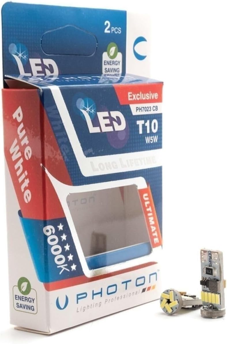 PHOTON Ampul T10W5W12V-24V 27 Led Exlusive (2Li Blister - PHT PH7023 EX B2