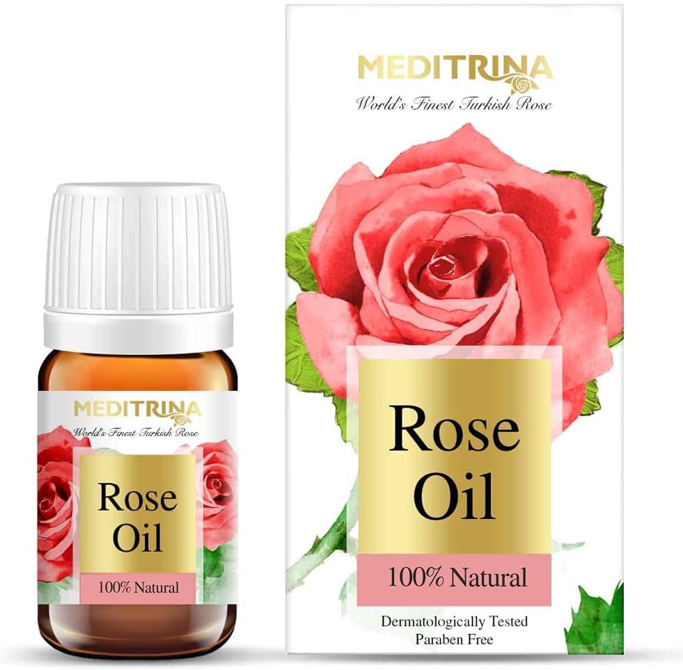 GÜL YAĞI (DAMLA KAPAKLI VE CAM ŞİŞELİ) / ROSE OIL WITH DROPPER CAP AND GLASS BOTTLE (20ML)