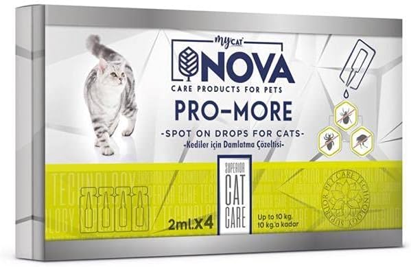 Mycat Kedi Ense Damlası 2Ml 4Adet 10Kg Kediye Kadar