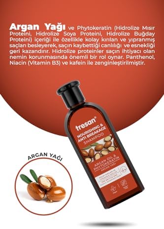 Alternative view of Tresan Argan Yağlı Şampuan Yıpranmış Saçlar için 300 ml