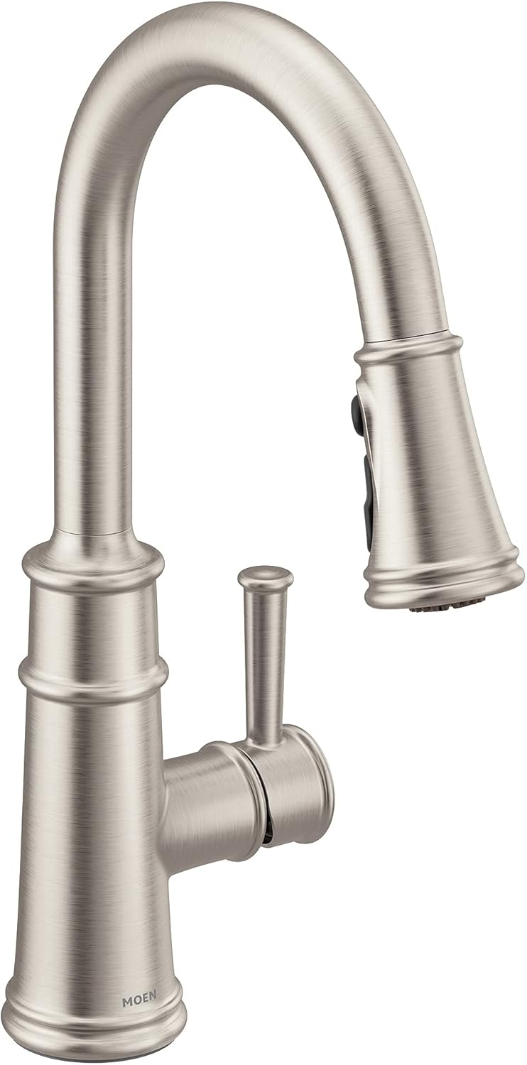 7260SRS Belfield Güç Arttırma ve Refleks Özellikli Tek Kolu Pulldown Mutfak Bataryası, Spot Dirençli Paslanmaz