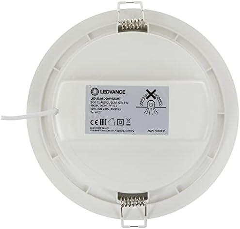 ECO DL SLIM 170 12W840 WT 10X1 TR LEDV