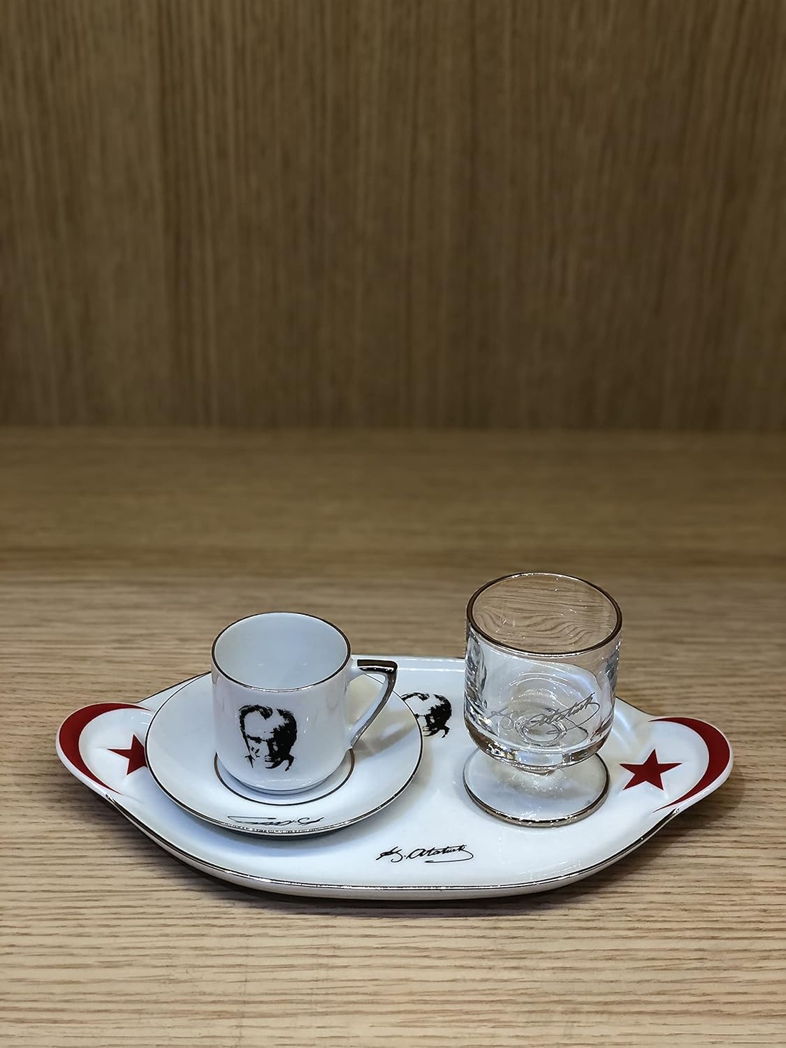 Porselen 4 PARÇA TÜRK KAHVESİ TAKIMI