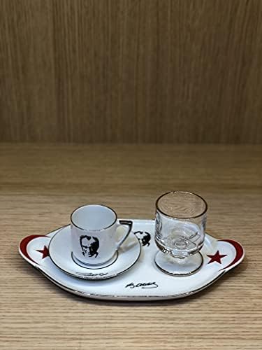 Alternative view of Porselen 4 PARÇA TÜRK KAHVESİ TAKIMI