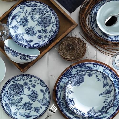 Porselen Bleu Blanc 24 Parça 6 Kişilik Yemek Takımı 939016