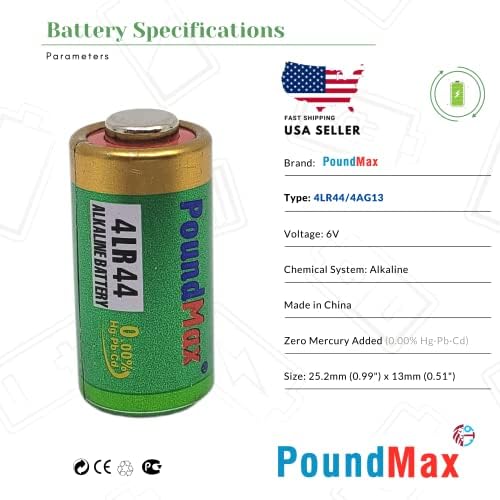 Alkalin 5X 4LR44 (4AG13, L1325), 6V | 1x 5'li paket
