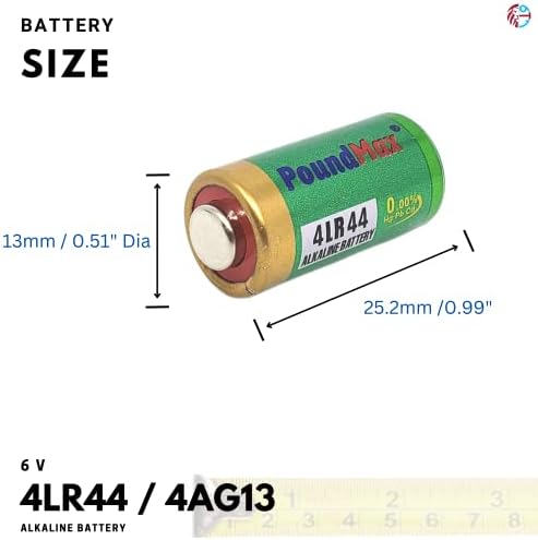 Alternative view of Alkalin 5X 4LR44 (4AG13, L1325), 6V | 1x 5'li paket