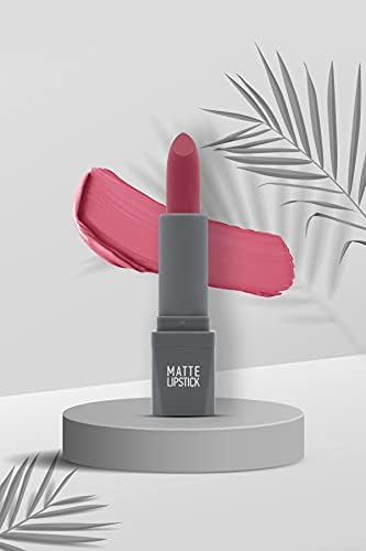 Yoğun Renk Veren Uzun Süre Kalıcı Nemlendirici Kadifemsi Mat Ruj - Lipstick 414 Deep Pink