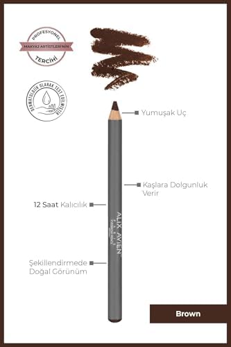 Alternative view of Kaş Kalemi Eyebrow Pencil Brown